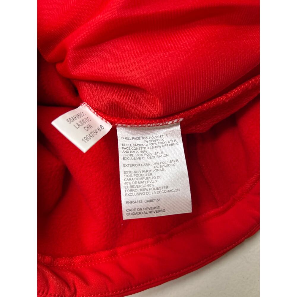 NHL CHICAGO BLACKHAWKS Men's Size M Red ZIP UP Jacket Carl Banks Sports G-III - Picture 6 of 6